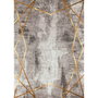 Conceptum Alfombra Hmnt452 Crema, Moca y Oro 100 x 150 cm
